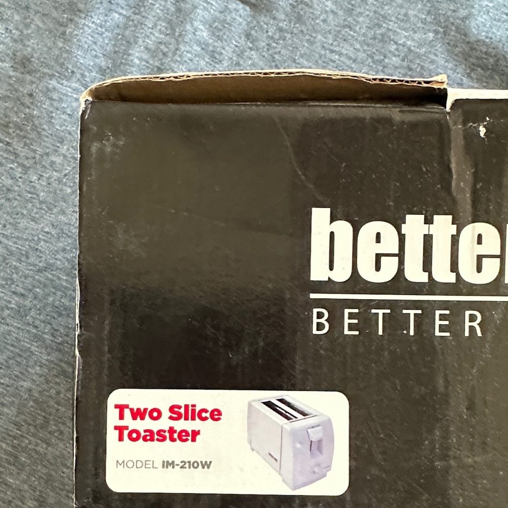 Better Chef White Two Slice Toaster - Picture 4 of 5